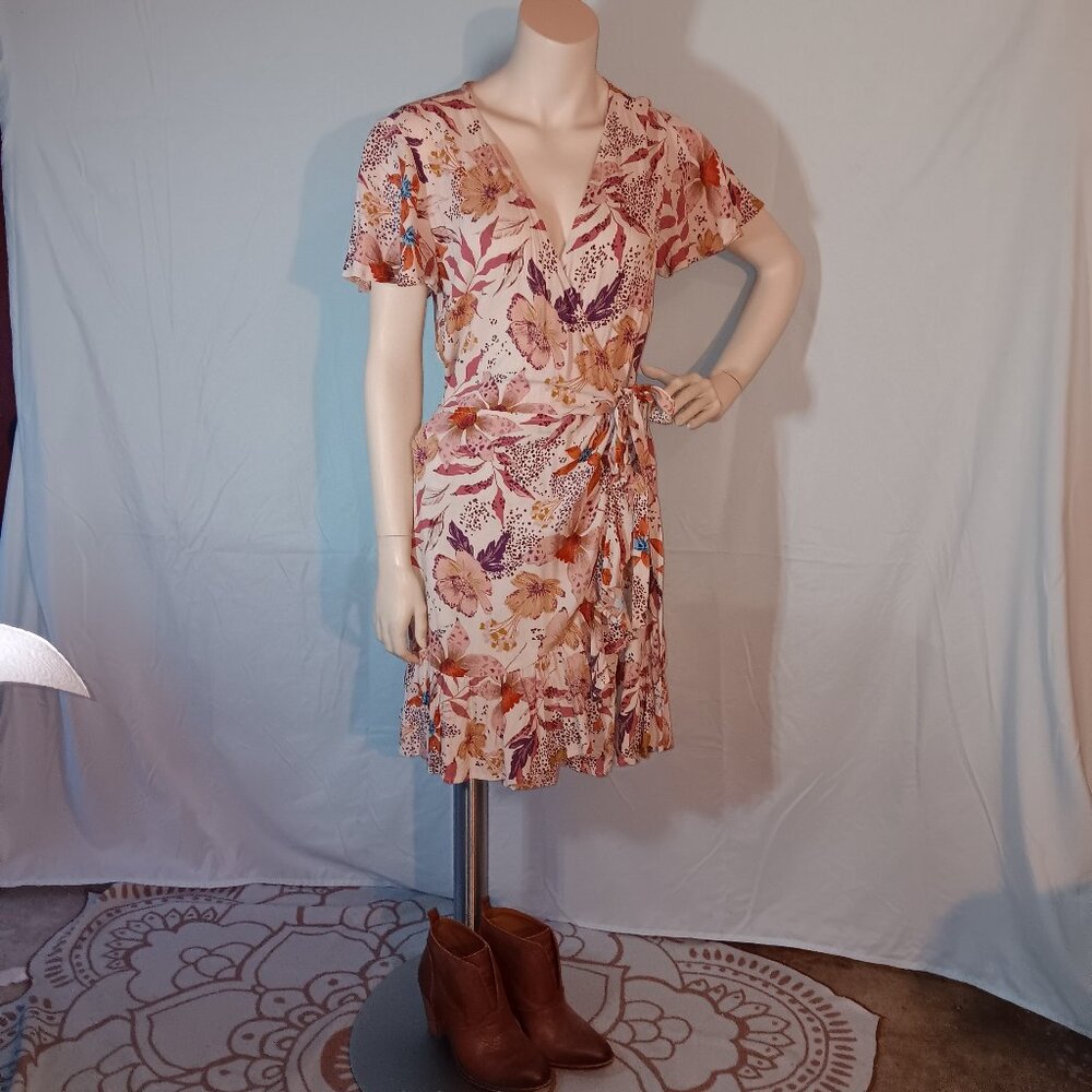 Lovestitch Wraparound Floral dress